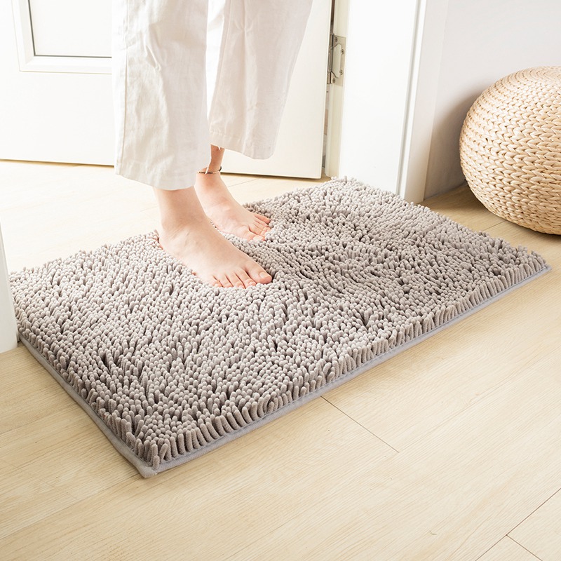 Kemewahan Microfiber Chenille Bath Rugs