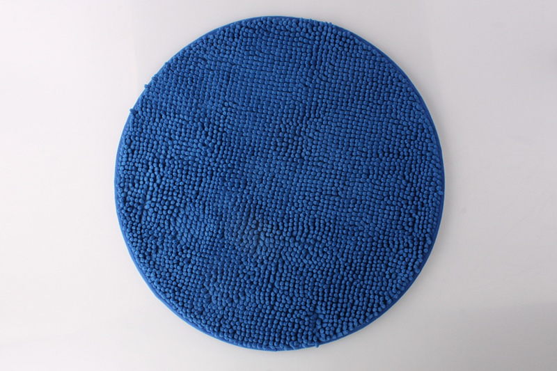 Round Shape Chenille Hotel Door lan Bath Mats